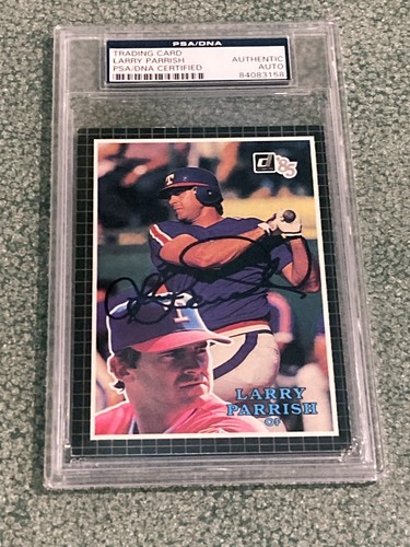 Larry parrish 1985 donruss - larry,