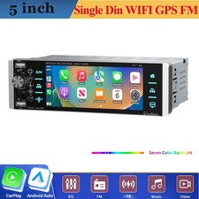 Single 1 Din Car Stereo Apple