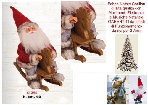 Babbo natale 40h carillon - babbo,