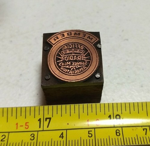 Blocco stampa lettera vintage - stampa,
