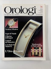 Orologi Le misure del tempo 1990 36 Kairos Mauboussin l'oro di Gucci