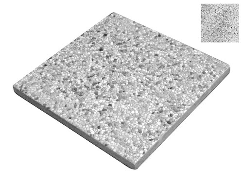 Piastra ghiaino bianco - piastra,