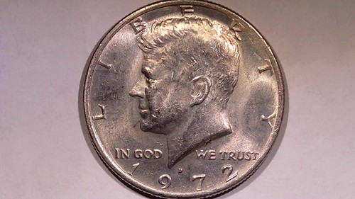 1972 kennedy mezzo dollaro - 1972-d,