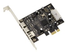 Scheda PCIE FIREWIRE 400 E 800