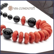 Collana in Onice nero e