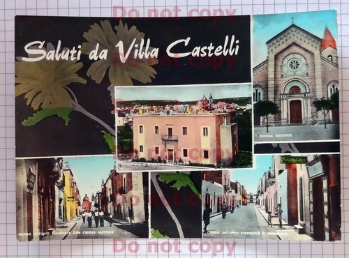 Cartolina brindisi saluti - brindisi,