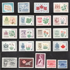 1964 / #415 a #436 MNH 21