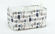 PORTABIANCHERIA IN STOFFA RIGIDA - STRUTTURA IN METALLO - PER BAGNO CAMERA