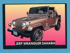 AUTO - Stickline - Figurina-Sticker n. 176 - JEEP WRANGLER SAHARA -New