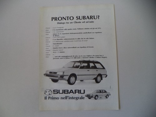 Advertising pubblicità 1987 - advertising,