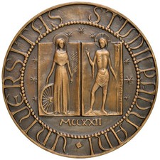 Medaglia Università degli Studi di Padova, 1222, Autore L. Strazzabosco