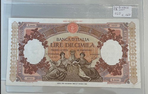 Banca italia banconota - nl*banca, d'