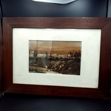 Acquerello firmato Josef Pirka