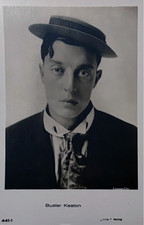 Buster Keaton, due RPPC Iris