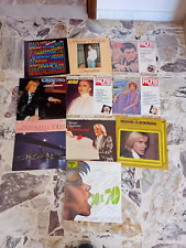 Lotto dieci dischi in vinile 33 giri vario genere