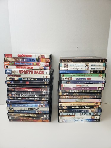 Assorted lot random dvds - assorted, of