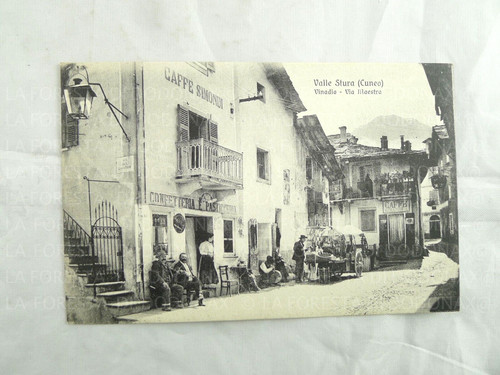Vecchia cartolina foto - vecchia,