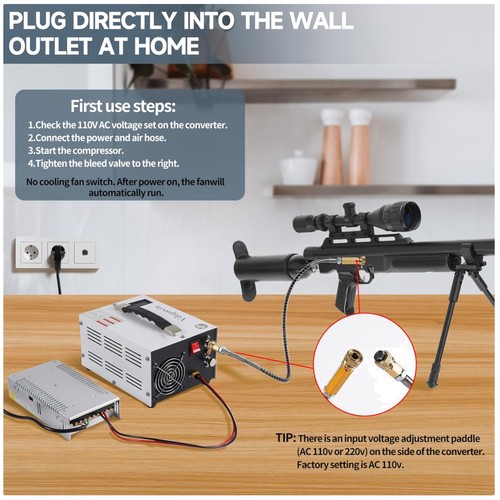Pompa airgun pcp doppio - pcp,