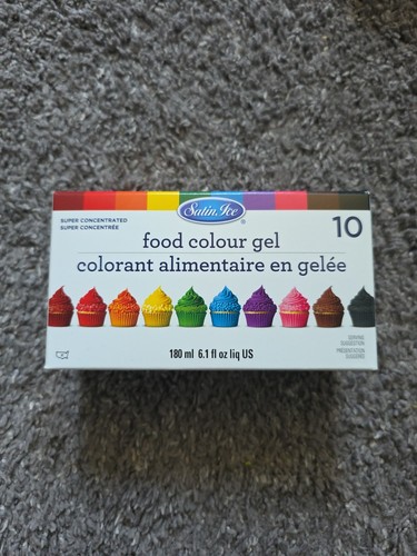 Gel colorante alimentare