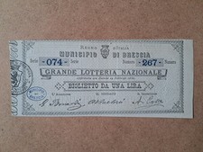 Biglietto Grande Lotteria
