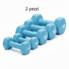 Pesi Palestra Manubrio SET 2 PEZZI  Pesi da 0.5 a 5 KG  Casa Fitness Ginnastica
