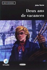 DEUX ANS DES VACANCES + CD AUDIO NIVEAU A2 JULES VERNE CIDEB 9788853016386