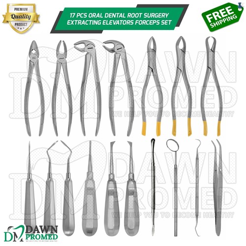 Set pinze elevatori estrazione