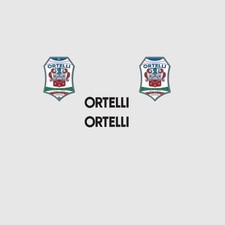 Decalcomanie, Trasferimenti, Adesivi Bici Ortelli n.2