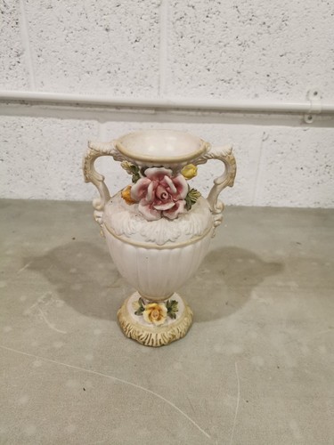 Vaso floreale rosa vintage - , di