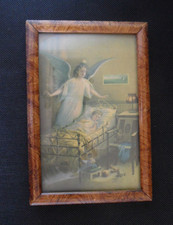 quadro antico piccolo angelo