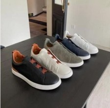  Sneakers uomo pelle