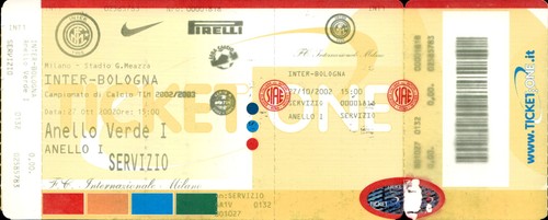 Biglietto stadio inter bologna - stadio,
