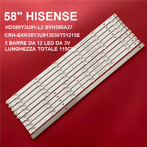 Kit barre strip led - 12, tv