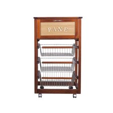 CARRELLO CUCINA LEGNO PER