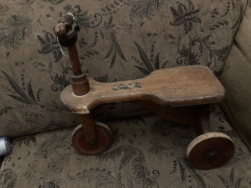 Triciclo legno per bambini - triciclo,