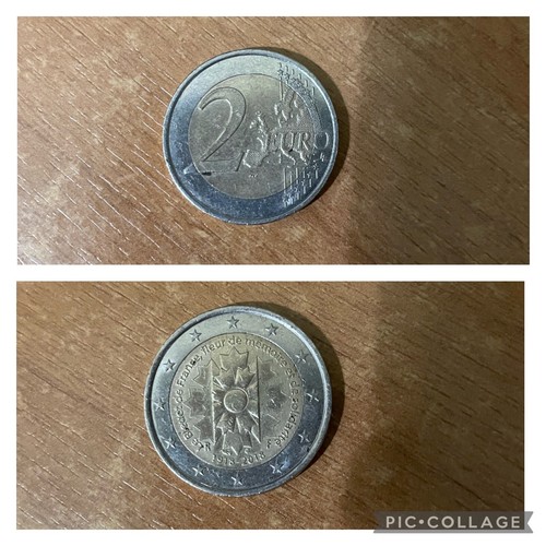 Moneta euro francese - moneta, 2