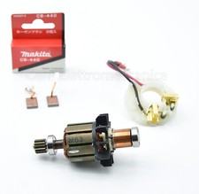 Motore indotto + porta spazzole + carboncini MAKITA BHP451SFE trapano avvitatore