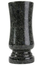 Vaso per tomba granito Blue