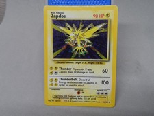 Pokemon holo Zapdos 16/102