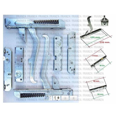 Kit 2pz cerniere porta - cerniere,