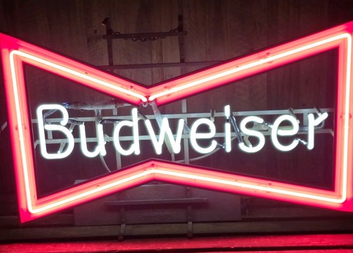 Insegna vintage budweiser - ​insegna,