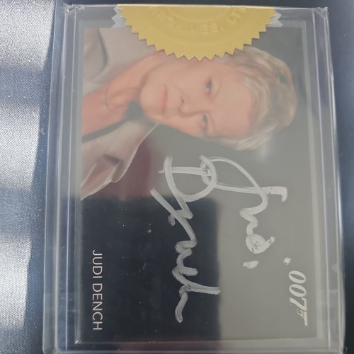 Carta autografa james bond - autografa,