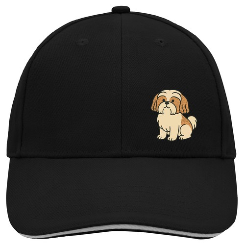 Cappellino shih tzu fumetto - tzu,