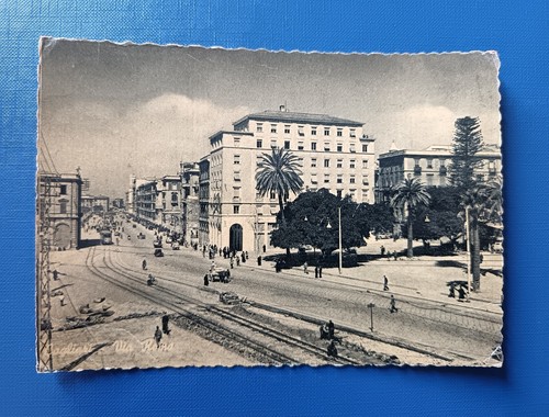 12413 cartolina cagliari via - cagliari,