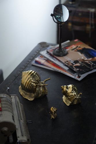 Brassnail decorazione tavolo - decorazione,