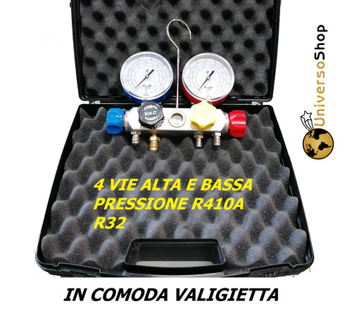 Gruppo manometrico vie - manometrico, per