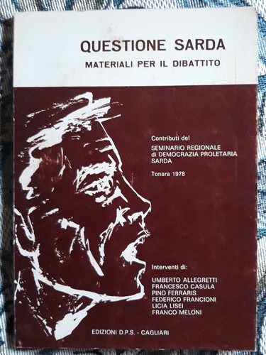 Questione sarda materiali - materiali, per