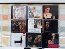 Raccolta 10 cd di musica classica e sacra. Bach Haendel Haydn Pallavicino Balsom