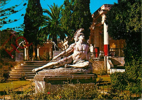 Picture postcard corfu - postcard;,