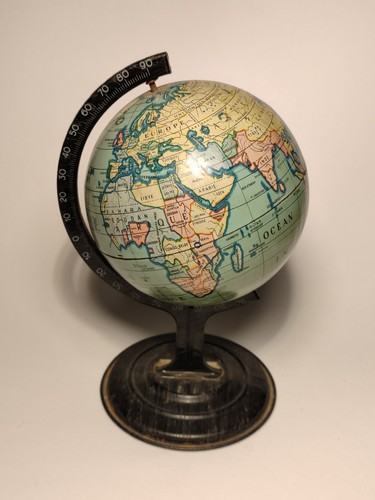 1945 mappamondo metallo - 1945,
